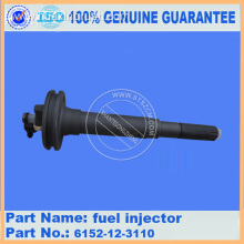PC400-6 PC450-6 fuel injector 6152-12-3110